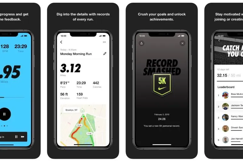app chay bo Nike Run Club