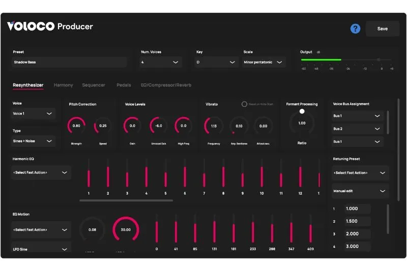 app chinh giong hat Voloco