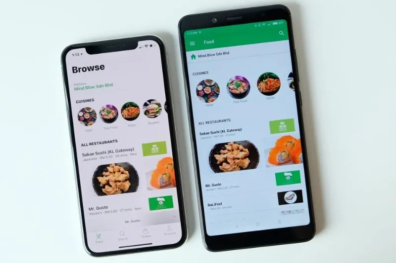 App dat do an grabfood 