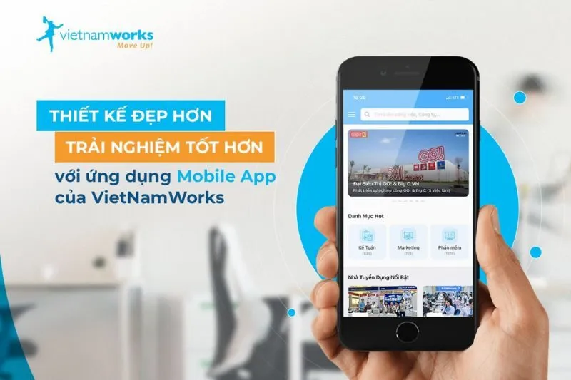 app tim viec Vietnamworks