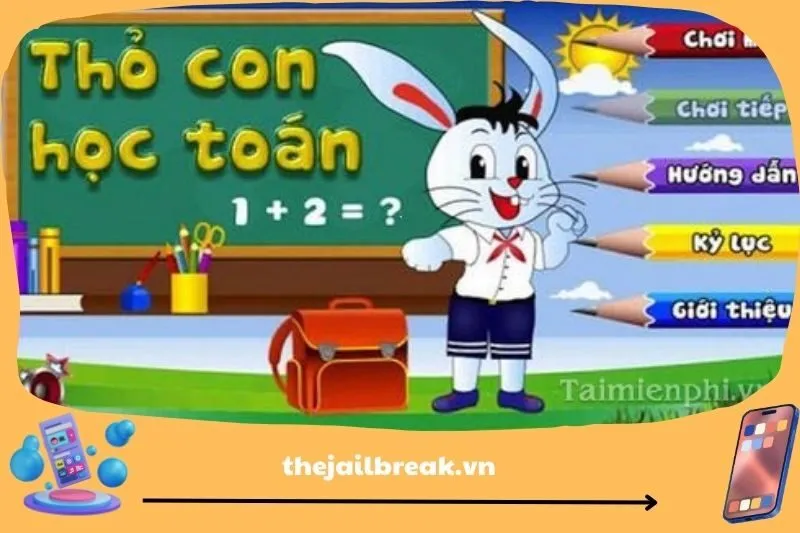 Thỏ con học Toán