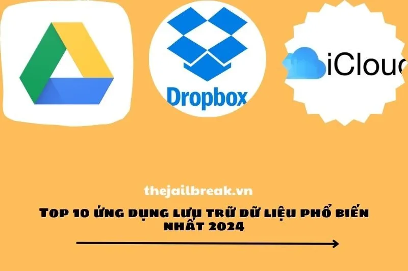 Top 10 ứng dụng lưu trữ dữ liệu phổ biến nhất 2025