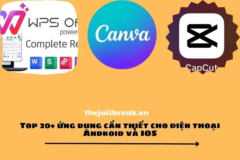 Top 20+ ứng dụng cần thiết cho điện thoại Android và IOS: Quản lý tài chính, chỉnh sửa ảnh, lưu trữ dữ liệu