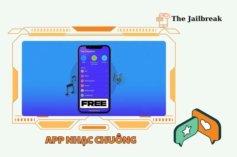 Danh sách các ứng dụng cài nhạc chuông cho điện thoại hiện nay