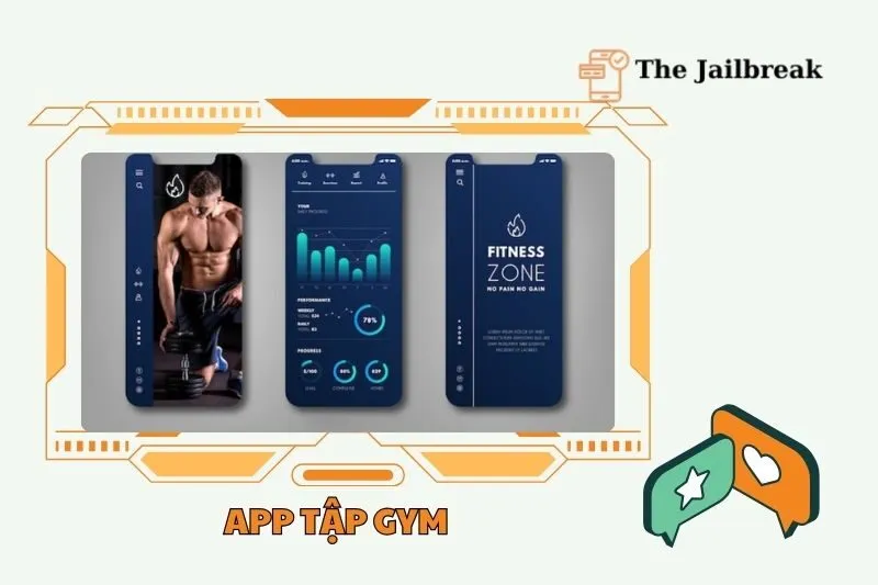 Top 10 ứng dụng tập gym phổ biến